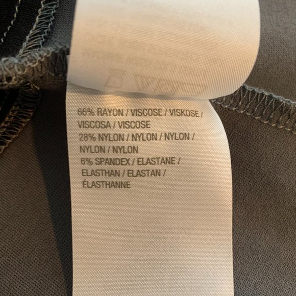 New Attitudes by Renee Gray And Black Zippered Jacket Size Large - Picture 7 of 13